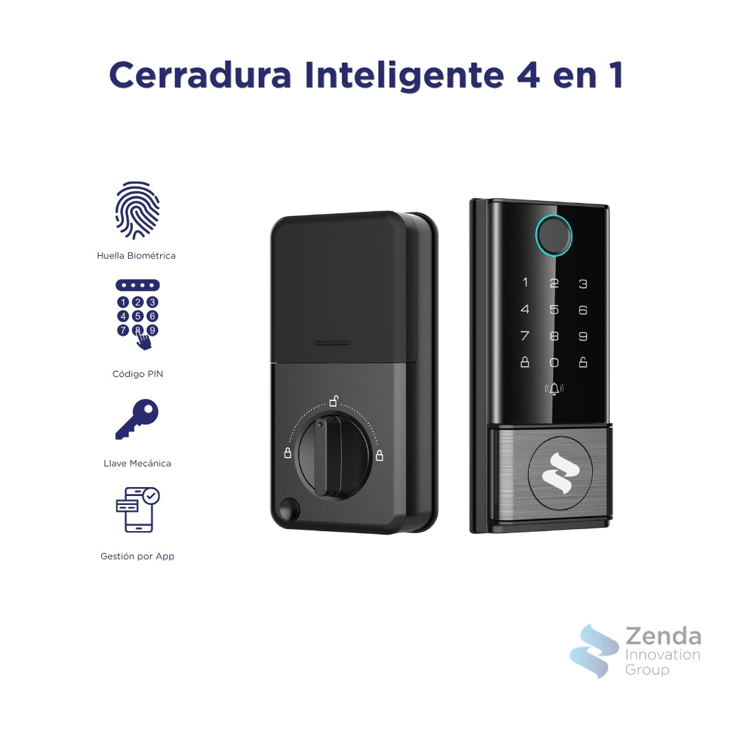 Zenda WoodTech - Cerradura Inteligente Esencial