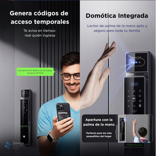 Zenda Elite - Cerradura Inteligente Premium